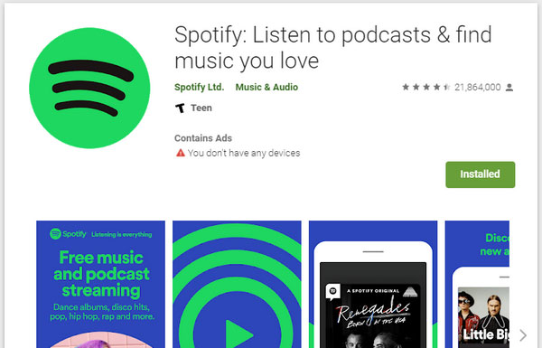 Download Spotify on Google Play